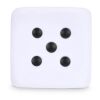 Dé anti-stress Blanc | sans marquage | non disponible | non disponible