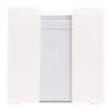 Bloc de papier dans un bac à cubes 10x10x10cm FSC Blanc | sans marquage | non disponible | non disponible | non disponible