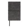 Carnet A5 en feutrine Gris foncé | sans marquage | non disponible | non disponible | non disponible