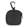 Pochette en nylon pour écouteurs 6,5 x 6 cm Noir | sans marquage | non disponible | non disponible