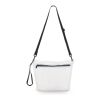Sac à bandoulière Ripstop résistant à l'eau 33 x 23 x 13 cm Blanc