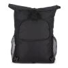 R-PET 600D Rolltop sac à dos vélo 20L Noir | sans marquage | non disponible | non disponible