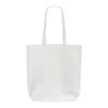 Sac en coton bio couleur long 270g/m² 42x12x43 cm Blanc