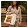 Sac fourre-tout en coton avec fermeture éclair OEKO-TEX® 39 x 24 x 34cm 320g/m². Ecru | sans marquage | non disponible | non disponible