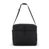 Sac isotherme à double compartiment en R-PET 600D, 30 x 20 x 25 cm, 15 litres. Noir