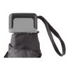 Parapluie très léger 21” avec pochette Noir | Doming | poignee | 36 mm x 11 mm | non disponible