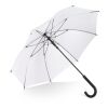 Verdure 190T Pongee 23" Parapluie à crochet coupe-vent Ouverture automatique Blanc | sans marquage | non disponible | non disponible
