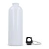 Bouteille à simple paroi R-SS avec mousqueton 750ml Blanc | sans marquage | non disponible | non disponible