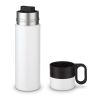 Thermos Flow 500ml avec poignée Blanc | sans marquage | non disponible | non disponible | non disponible