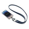 Lanière en PET recyclé RCS Nivo bleu marine | sans marquage | non disponible | non disponible
