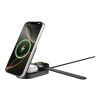 Chargeur 25W sans fil et pliable 3-en-1 Quantum gris-noir | sans marquage | non disponible | non disponible