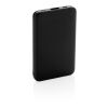 Batterie de secours 5000 mAh avec câble intégré noir