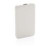 Batterie de secours 5000 mAh avec câble intégré blanc | sans marquage | non disponible | non disponible