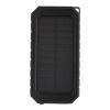 Powerbank solaire 10.000mAh et 10W en plastique recyclé RCS noir | sans marquage | non disponible | non disponible