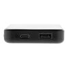 Powerbank 5000mAh avec USB C en ABS recyclé RCS Boostcore noir | sans marquage | non disponible | non disponible