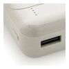 Batterie de secours 10.000 mAh en plastique recyclé RCS blanc | sans marquage | non disponible | non disponible