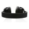 Casque sans fil pliable en bambou RCS et FSC® Elite noir | sans marquage | non disponible | non disponible