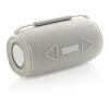 Enceinte 16W étanche IPX4 en plastique recyclé RCS Prisma gris | sans marquage | non disponible | non disponible