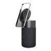 Enceinte 10W avec chargeur en rPET RCS Urban Vitamin Anaheim noir | sans marquage | non disponible | non disponible