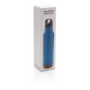 Bouteille isotherme et étanche avec finition liège bleu | sans marquage | non disponible | non disponible | non disponible