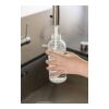 Bouteille d'eau étanche avec bouchon en métal blanc | sans marquage | non disponible | non disponible