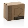 Mug en céramique empilable noir | sans marquage | non disponible | non disponible