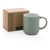 Mug en céramique empilable vert | sans marquage | non disponible | non disponible