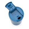 Mug 300ml isotherme et étanche en acier recyclé RCS bleu | sans marquage | non disponible | non disponible