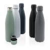 Bouteille isotherme en acier pleine couleur bleu | sans marquage | non disponible | non disponible