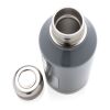 Bouteille étanche avec plaque gris | sans marquage | non disponible | non disponible | non disponible