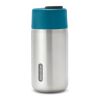 Mug de voyage 340ml étanche en acier inoxydable Black+Blum turquoise | sans marquage | non disponible | non disponible