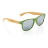 Lunettes de soleil en bambou FSC® et plastique recyclé RCS vert | sans marquage | non disponible | non disponible