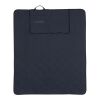 Couverture pique-nique pliable en rPET Impact Aware™ bleu marine | sans marquage | non disponible | non disponible | non disponible