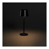Lampe de table rechargeable par USB en plastique RCS Zenic noir | sans marquage | non disponible | non disponible