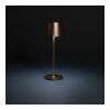 Lampe de table rechargeable par USB en plastique RCS Zenic bronze | sans marquage | non disponible | non disponible