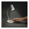 Lampe de bureau 15W en liège et plastique RCS Zenara blanc | sans marquage | non disponible | non disponible
