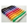 Stylo transparent en ABS recyclé et certifié GRS Devin bleu | sans marquage | non disponible | non disponible