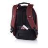 Sac à dos antivol Bobby Hero Small rouge-noir | sans marquage | non disponible | non disponible
