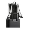 Sac à dos à rabat étanche Urban gris-noir | sans marquage | non disponible | non disponible