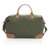 Sac weekend Impact AWARE™ en toile 16oz recyclé vert | sans marquage | non disponible | non disponible | non disponible