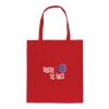 Sac tote bag en coton recyclé 145 gr Impact AWARE™ rouge | sans marquage | non disponible | non disponible | non disponible