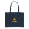 Sac shopping en coton recyclé 145 gr Impact AWARE™ bleu marine | sans marquage | non disponible | non disponible | non disponible