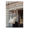 Sac shopping en toile recyclée 400 g/m² BEAU AWARE™ blanc