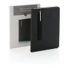 Carnet de notes A5 avec stylo tactile Deluxe noir | sans marquage | non disponible | non disponible | non disponible