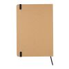 Carnet de note kraft recyclé A5 noir | sans marquage | non disponible | non disponible