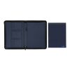 Conférencier A4 zippé Impact en rPET AWARE™ bleu marine | sans marquage | non disponible | non disponible