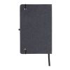 Carnet A5 à couverture rigide en cuir recyclé gris | sans marquage | non disponible | non disponible