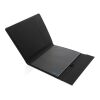 Conférencier A4 avec fermeture magnétique Impact Aware™ noir | sans marquage | non disponible | non disponible