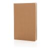 Carnet A5 à couverture rigide FSC® marron | sans marquage | non disponible | non disponible