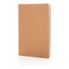 Carnet A5 à couverture souple FSC® marron | sans marquage | non disponible | non disponible